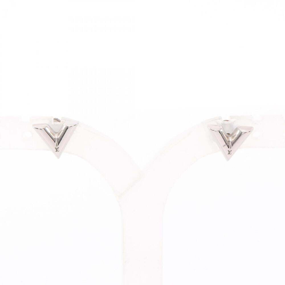 LOUIS VUITTON Silver Earrings - Picture 1 of 8